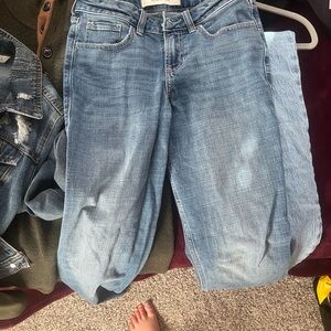 Hollister Light Blue Women's Ankle Jeans